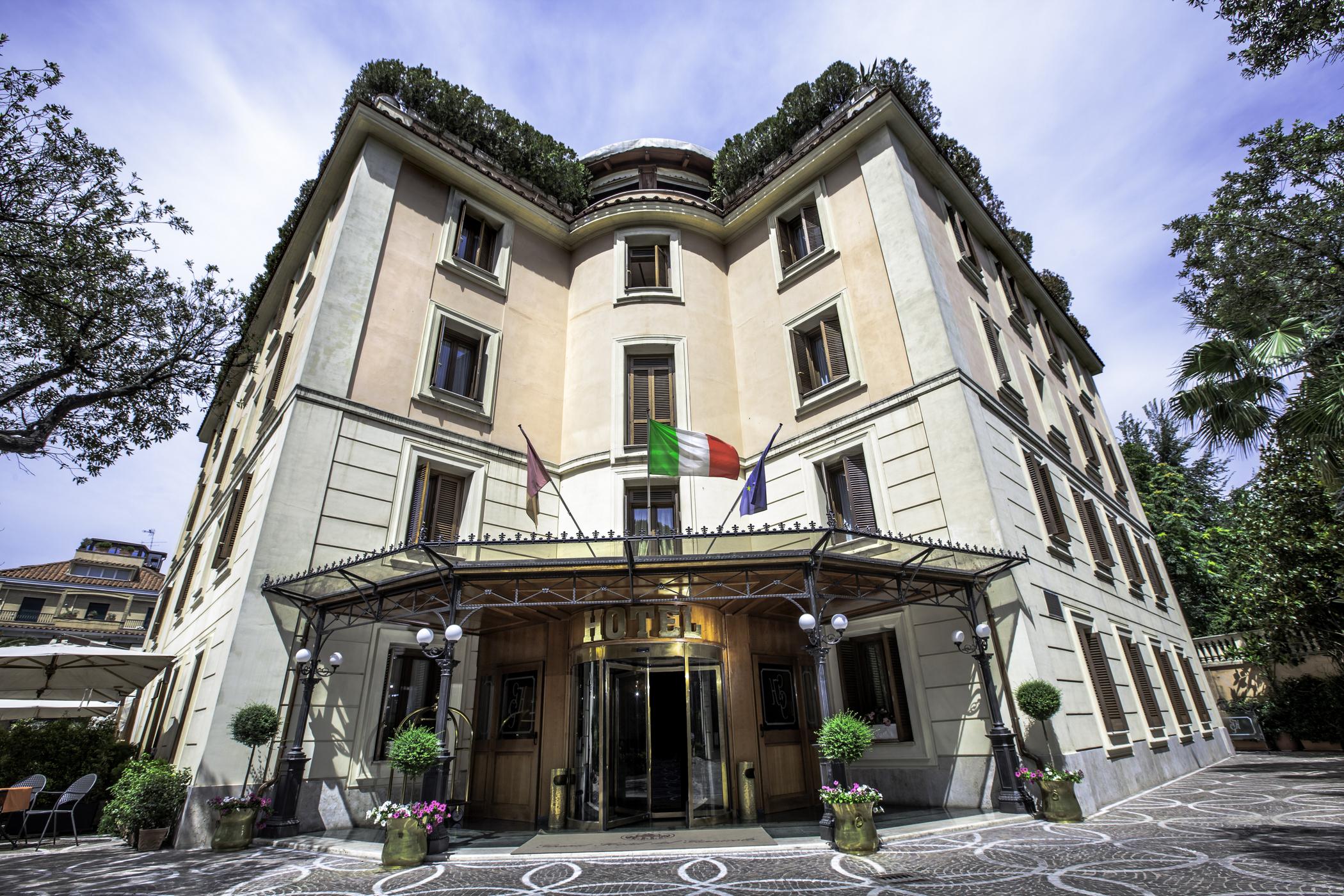 แกรนด์ โฮเทล เดล จานิโกโล Hotel โรม ภายนอก รูปภาพ